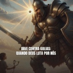 DAVI CONTRA GOLIAS: QUANDO DEUS LUTA POR NÓS Texto Base: 1 Samuel 17 Textos de Apoio: Salmos 20:7; Zacarias 4:6; Romanos 8:31; 2 Coríntios 10:3–5