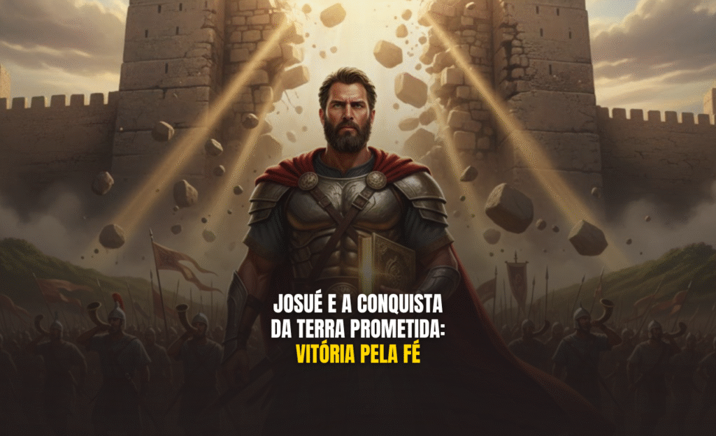 JOSUÉ E A CONQUISTA DA TERRA PROMETIDA: VITÓRIA PELA FÉ Texto base: Josué 1:1–9 Textos de apoio: Josué 6; Hebreus 11:30; Números 13–14