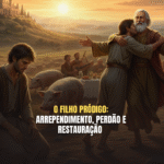 O FILHO PRÓDIGO: ARREPENDIMENTO, PERDÃO E RESTAURAÇÃO Texto base: Lucas 15:11–32 Textos de apoio: Salmo 51:17; 2 Coríntios 7:10; Isaías 1:18