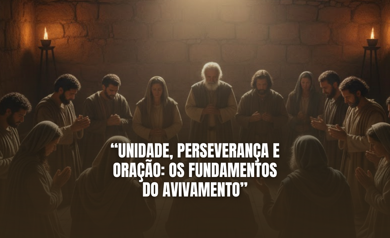 “Unidade, Perseverança e Oração: Os Fundamentos do Avivamento”