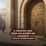 ATOS 3:1–8 EXPLICADO A Oração que Gera Milagres no Caminho Atos dos Apóstolos 3:1–8