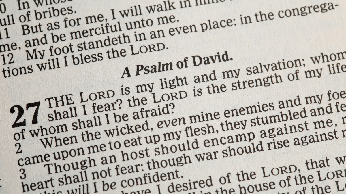 SALMO 27 EXPLICADO: CORAGEM, MEDO E CONFIANÇA EM DEUS