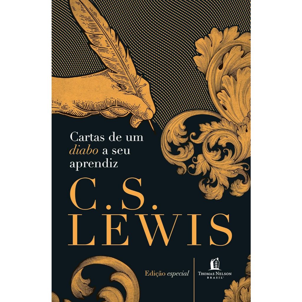 Capa do livro Cartas de um Diabo a Seu Aprendiz, edição especial em português da Thomas Nelson Brasil