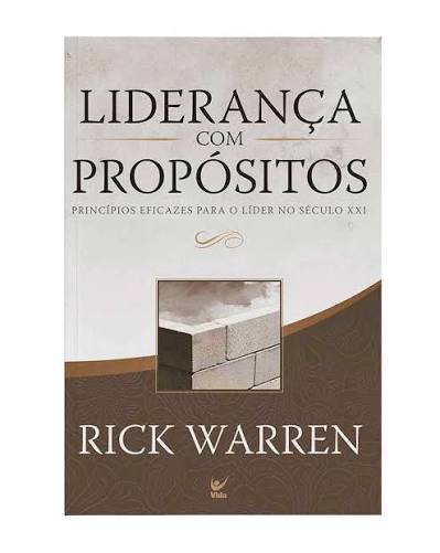 Capa do livro Liderança com Propósitos, de Rick Warren
