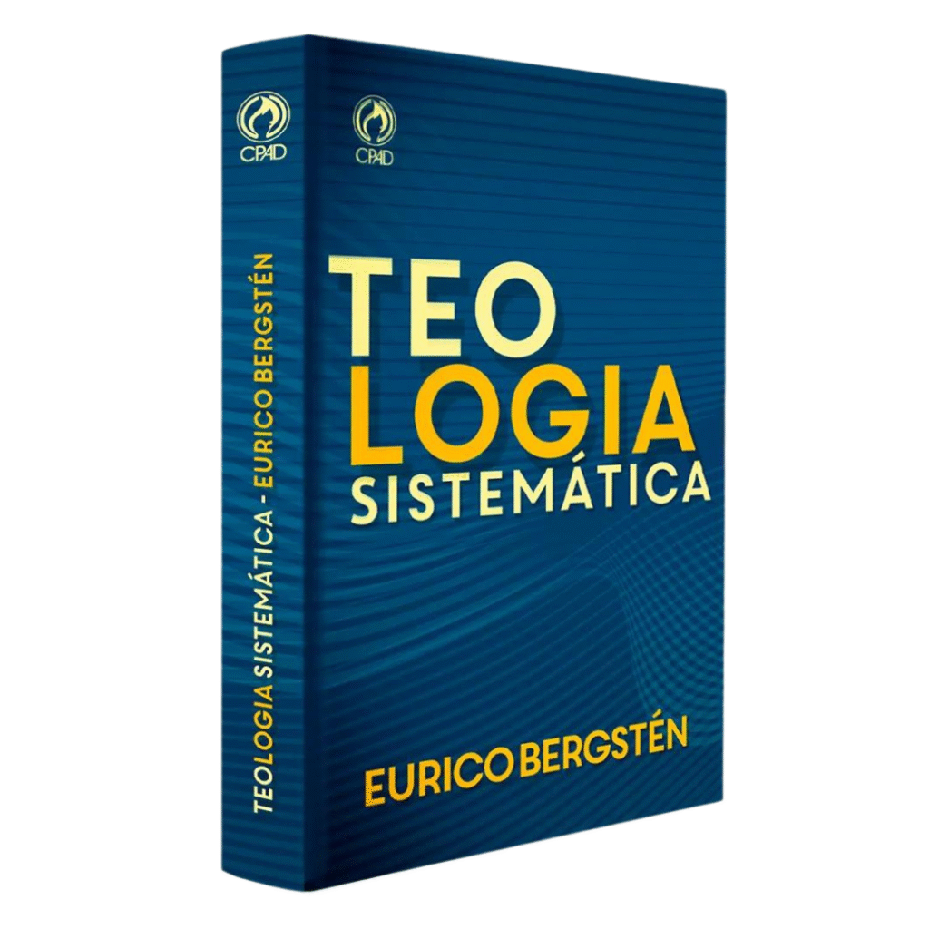 Capa azul do livro Teologia Sistemática de Eurico Bergstén, CPAD