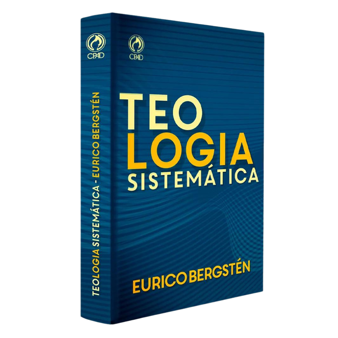 Capa azul do livro Teologia Sistemática de Eurico Bergstén, CPAD
